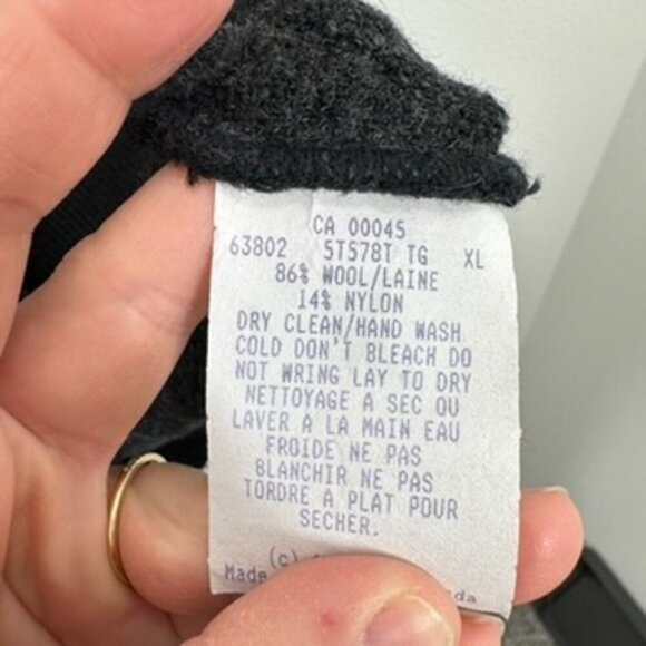 Tundra Vintage Size XL Geometric Wool Blend Grandpa Sweater Crewneck 90s - Picture 4 of 8